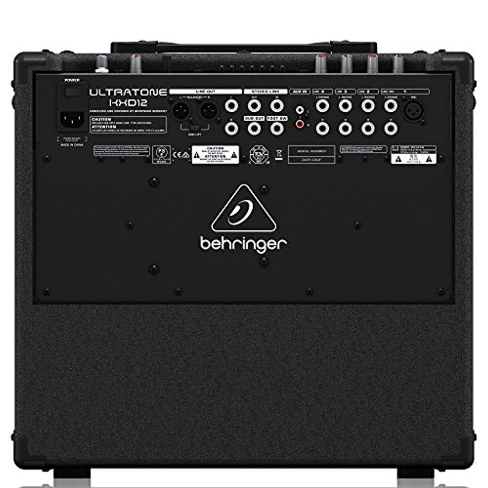 Behringer KXD12, 600W 4-Channel PA System with Keyboard Amplifier - Hollywood DJ