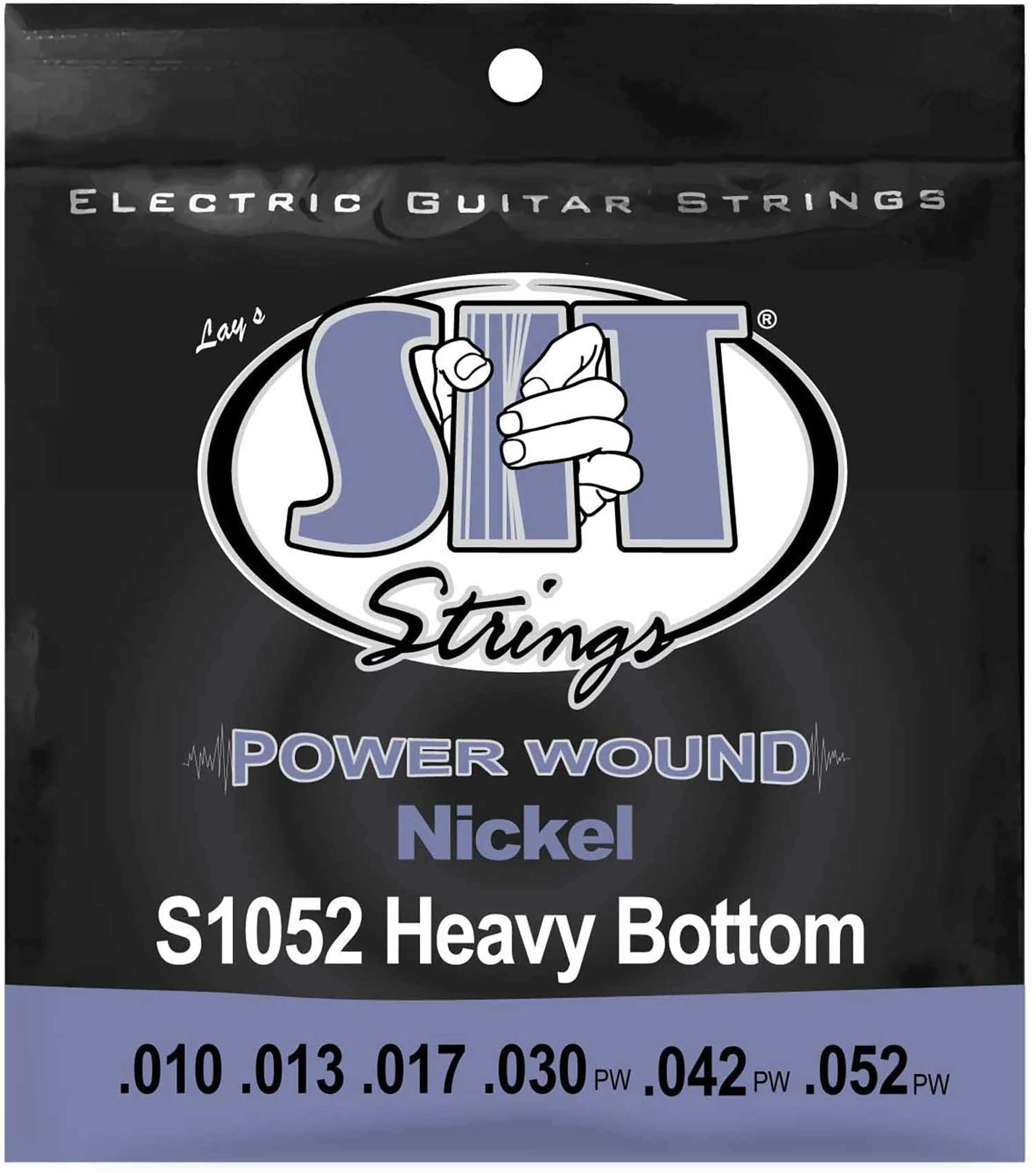 S.I.T. String S1052, Heavy Bottom Power Wound Nickel Electric Guitar String