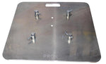ProX XT-BP2424A Aluminum Base Plate for F34 Trussing with Conical Connectors - 24" x 24" - Hollywood DJ