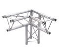 Global Truss TR-96117-33, Three Way 90 Degree Corner Apex Right for F23 Triangular Truss System - Hollywood DJ