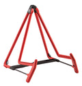 K&M 17580 Heli 2 Acoustic Guitar Stand - Red - Hollywood DJ