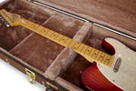 Gator Cases GW-ELECT-VIN Deluxe Wood Case for Electric Guitars  - Vintage Brown - Hollywood DJ