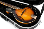 Gator Cases GC-MANDOLIN Deluxe Molded Guitar Case for Both A and F Style Mandolins Guitar - Hollywood DJ