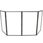 ProX XF-5X3048B Five Panel Frame DJ Facade with Stainless Quick Release 180 Degree Hinges - Hollywood DJ