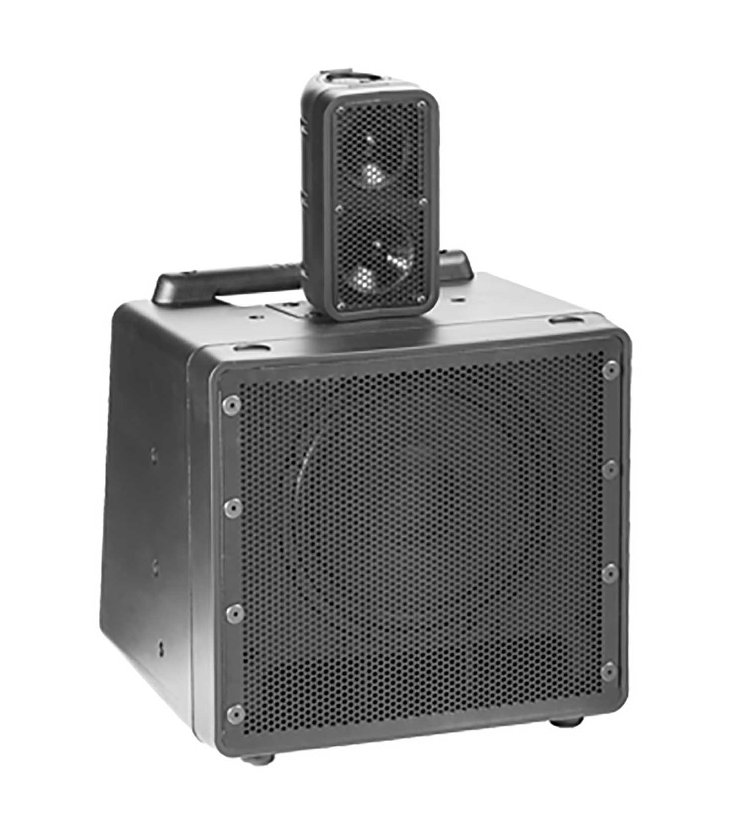 Yorkville EXM400, Excursion Mini Series 400W 4-Channel Portable PA System - 10 Inch Yorkville