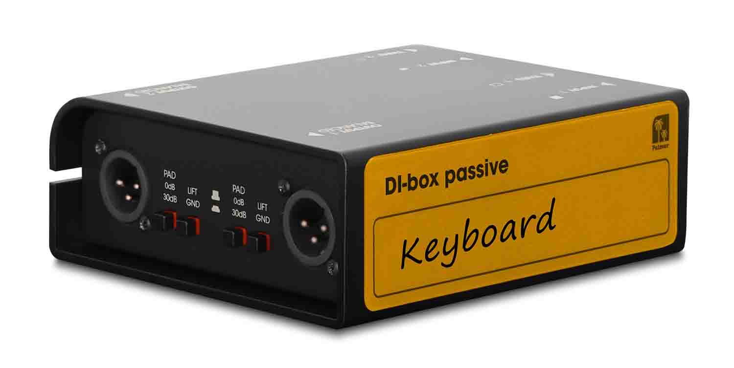 Palmer Elde Passive 2-Channel DI-Box - Hollywood DJ