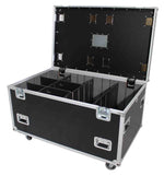 PROX XS-UTL483030W MK2 TruckPaX Heavy-Duty Truck Pack Utility Flight Case W-Divider and Tray Kit - 1/2 Inch Plywood - Hollywood DJ