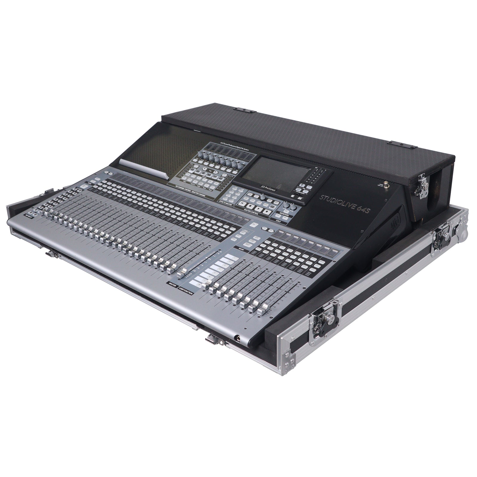 ProX XS-PRE32S64S DHW, ATA Digital Audio Mixer Flight Case for PreSonus STUDIOLIVE 64S 32S 32 Console with Doghouse and Caster wheels by ProX
