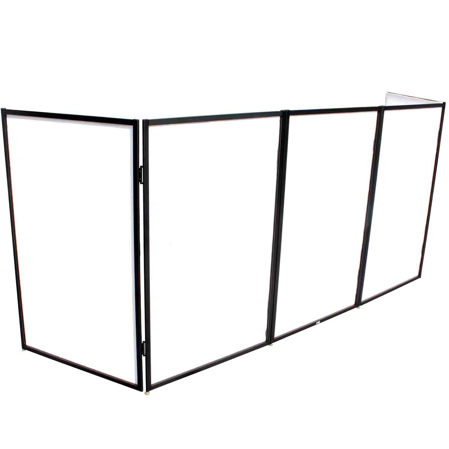 ProX XF-5X3048B Five Panel Frame DJ Facade with Stainless Quick Release 180 Degree Hinges - Hollywood DJ