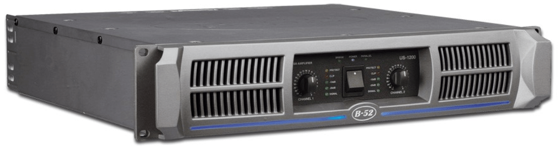 B-52 US-1200 Series Professional Power Amplifier - Hollywood DJ