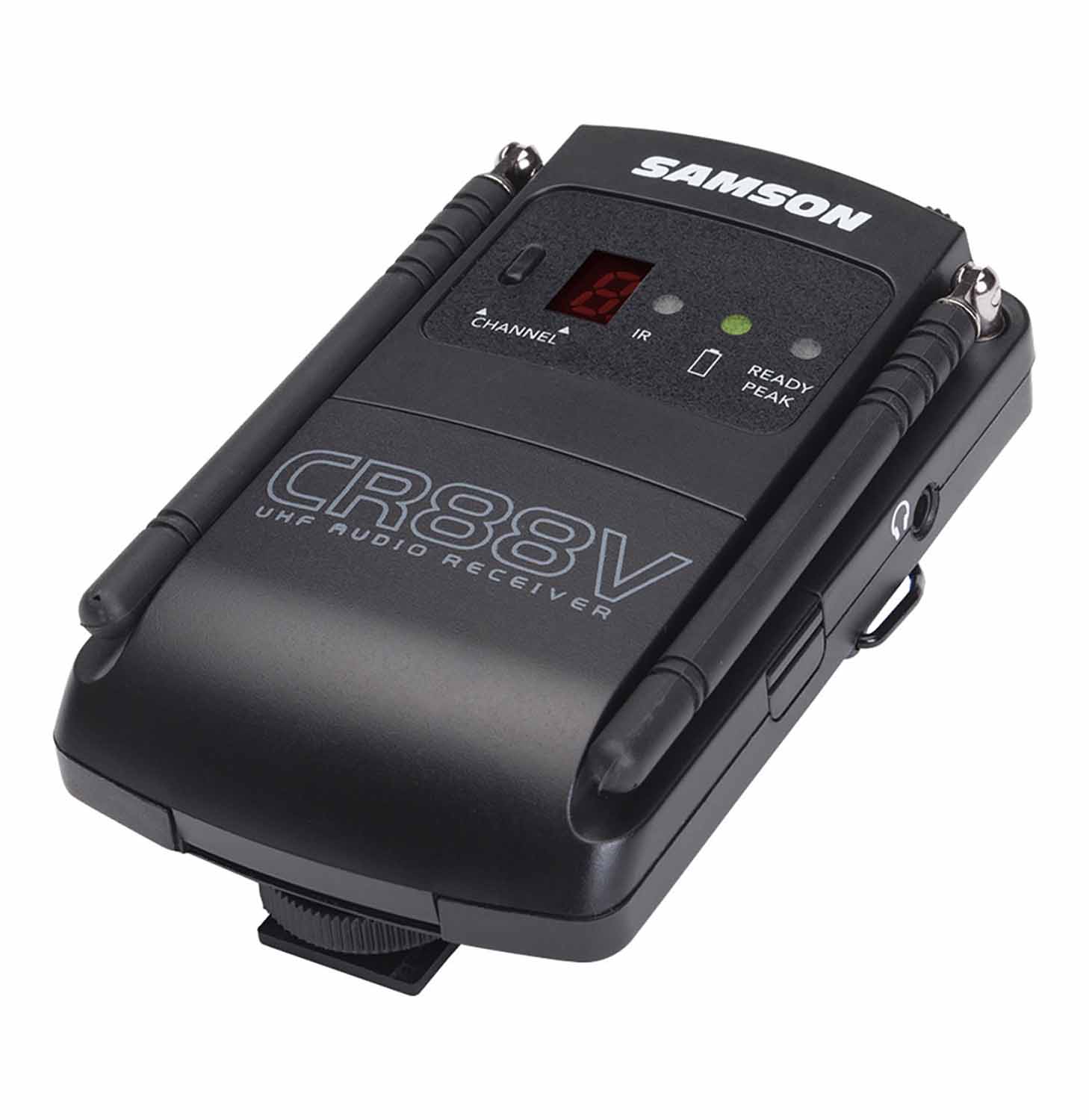 Samson SWC88XVR00-K, Concert 88XV V2 Micro Receiver with 110V Adapter - K Band - Hollywood DJ