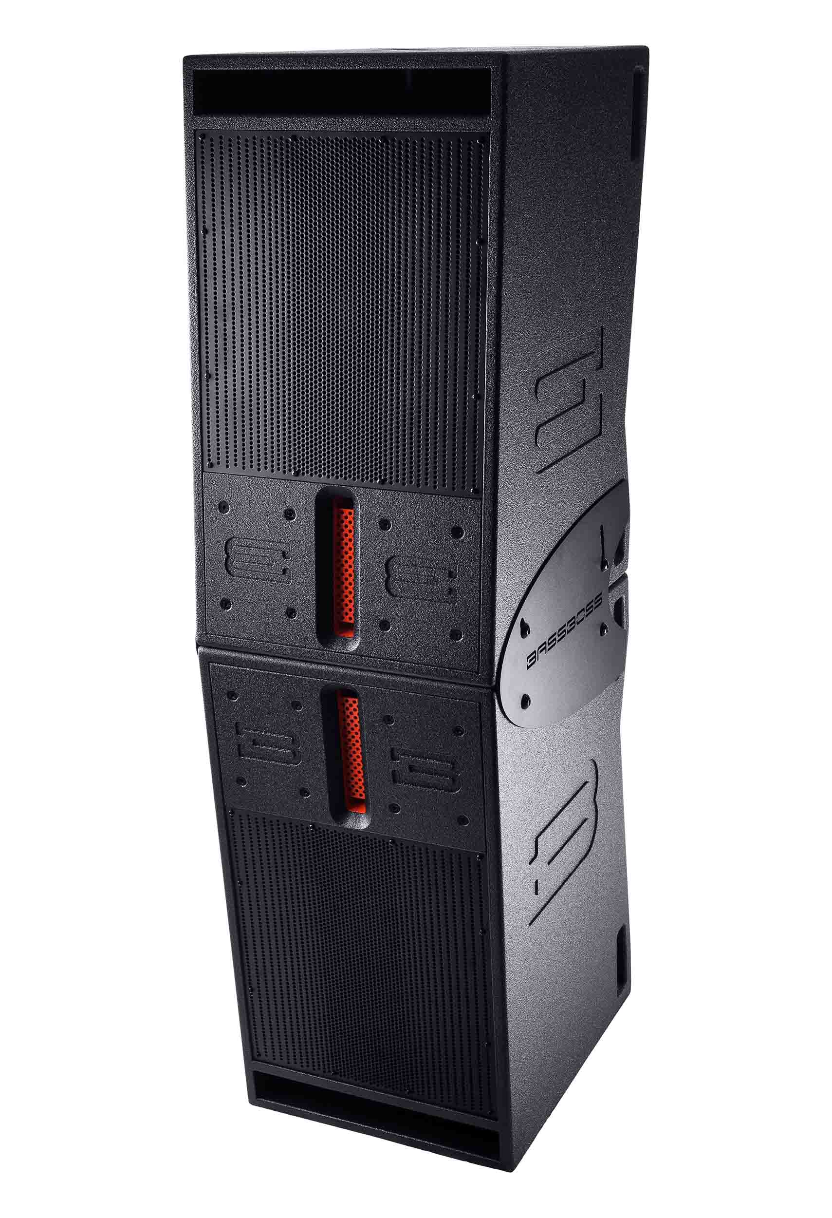 BassBoss BB-DV12-MK3, 2-Way Bi-Amplified Loudspeaker - Black - Hollywood DJ