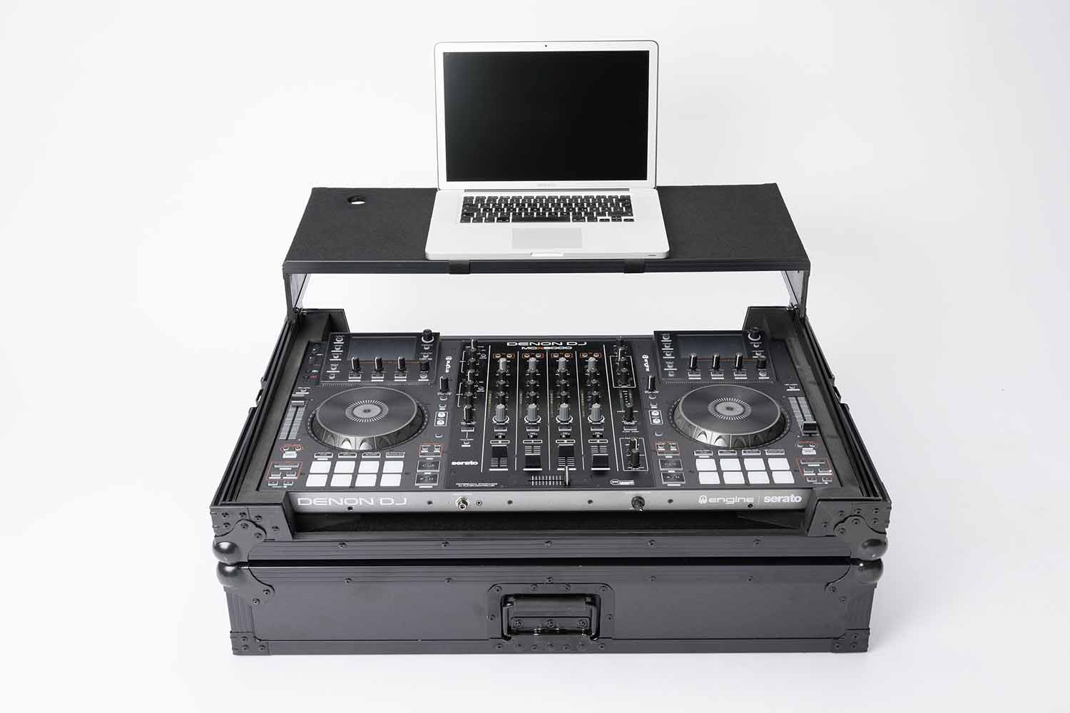Magma DJ Package with MGA40982 Multi-Format DJ Workstation Case and Pioneer DJ DDJ-FLX6 DJ Controller - Hollywood DJ