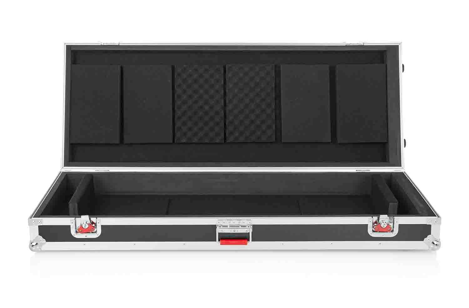 Gator Cases G-TOUR 76V2 Road Case for 76 Note Keyboards with Wheels - Hollywood DJ