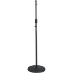 Gator Frameworks GFW-MIC-1200 Standard 12" Round Base Mic Stand - Hollywood DJ