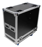 ProX X-RCF-HD32A Flight Case for 2x RCF HD 32-A Two Way Speaker with 4-inch Wheels - Hollywood DJ