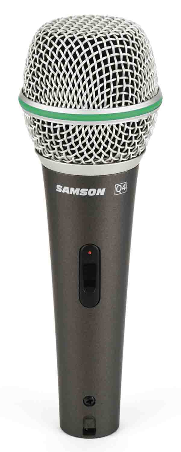 Samson Q4 Dynamic Microphone with On and Off Switch - Hollywood DJ