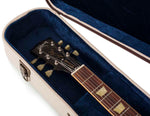 Gator Cases GW-JM LPS Deluxe Wood Case for Les Paul Style Guitars - Journeyman Burlap Exterior - Hollywood DJ