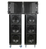 Yorkville Sound SA153, Synergy Array Series 3-Way Powered Portable PA Speaker - 15 Inch - Hollywood DJ