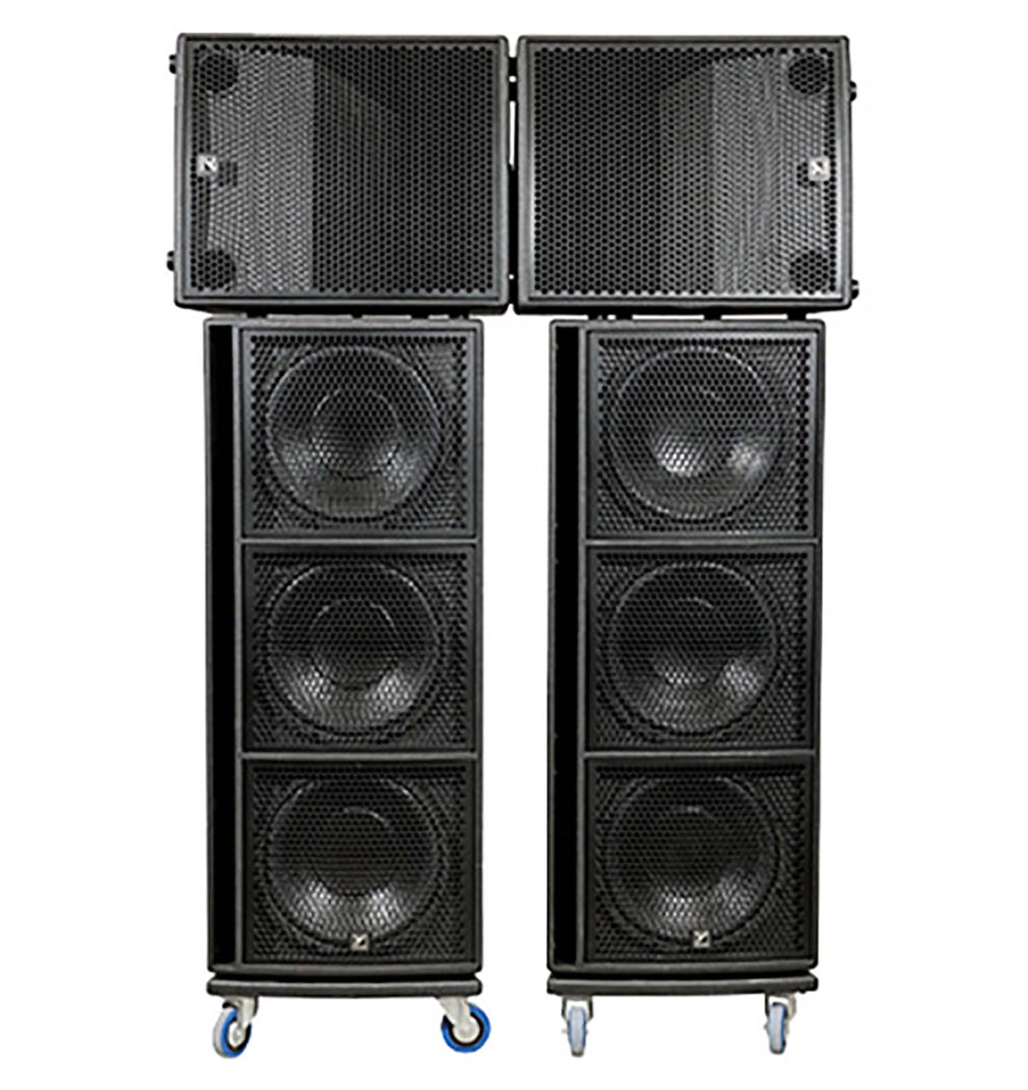 Yorkville Sound SA153, Synergy Array Series 3-Way Powered Portable PA Speaker - 15 Inch - Hollywood DJ