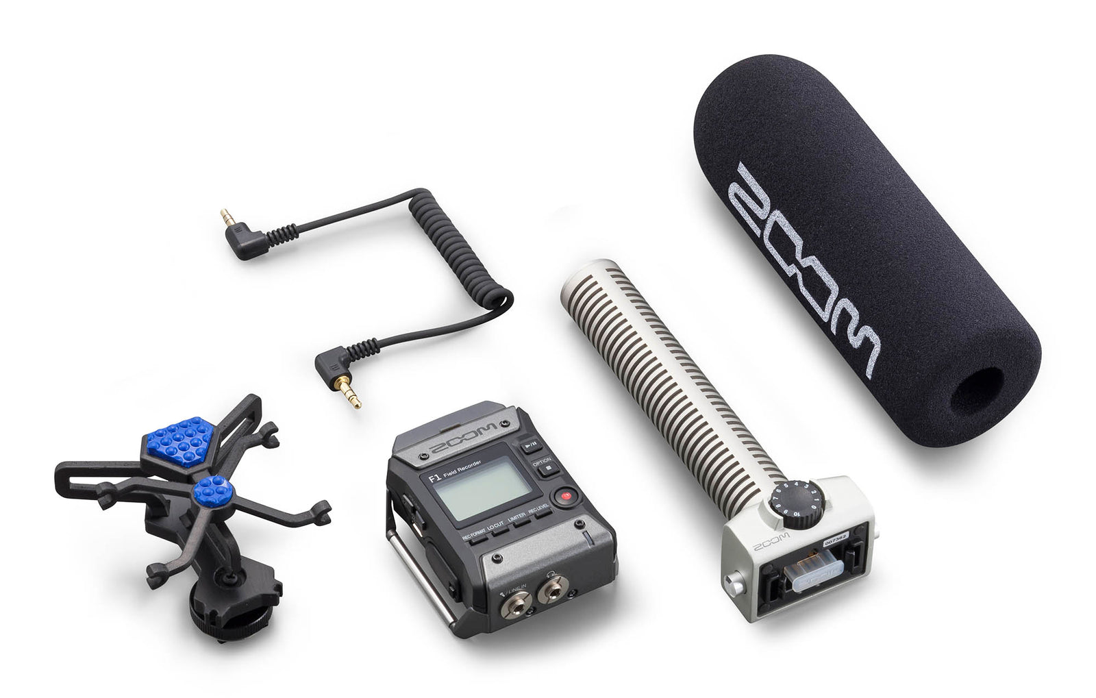 Open Box: Zoom F1-SP Video Microphone Field Recorder With Shotgun Mic - Hollywood DJ