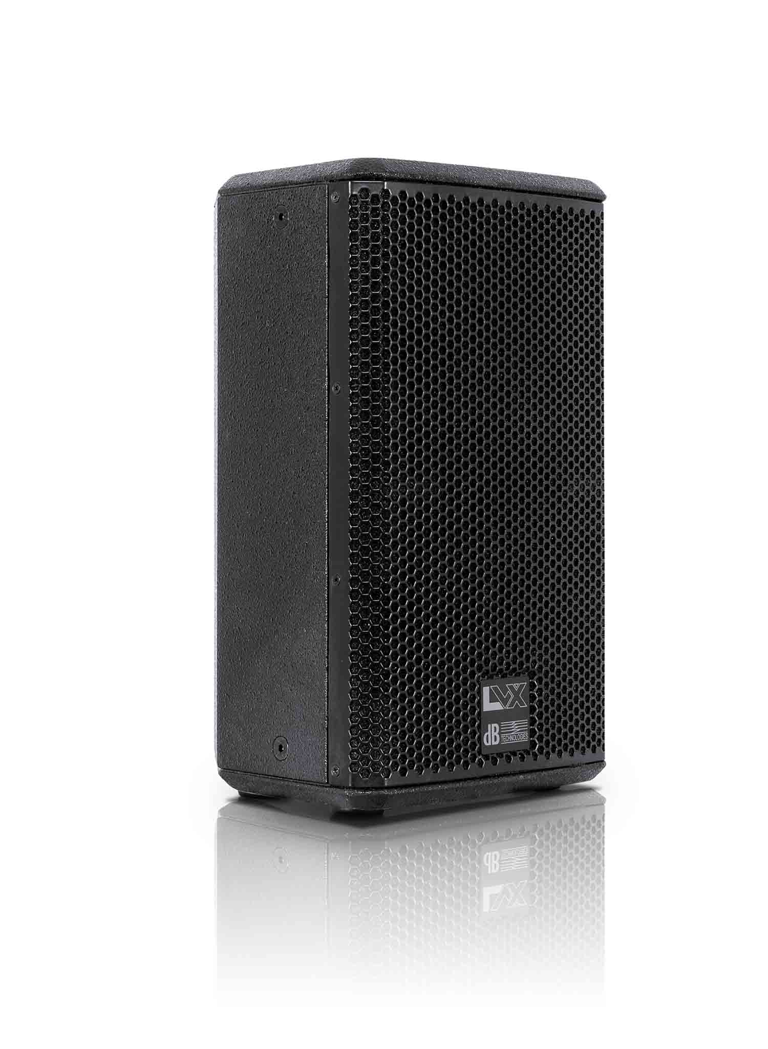 dB Technologies LVX 10, 10" 2-Way Active Speaker 400W - Black - Hollywood DJ