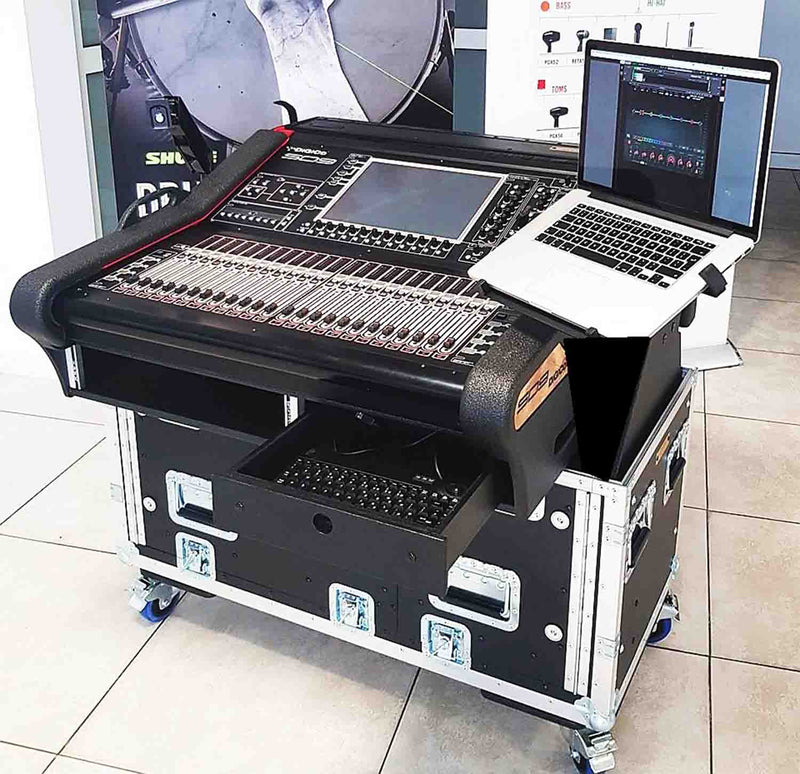 ProX XZF-DIG-SD9 D 2U Hydraulic Lift DJ Case for Digico SD9 Digital Mixing Console - Hollywood DJ