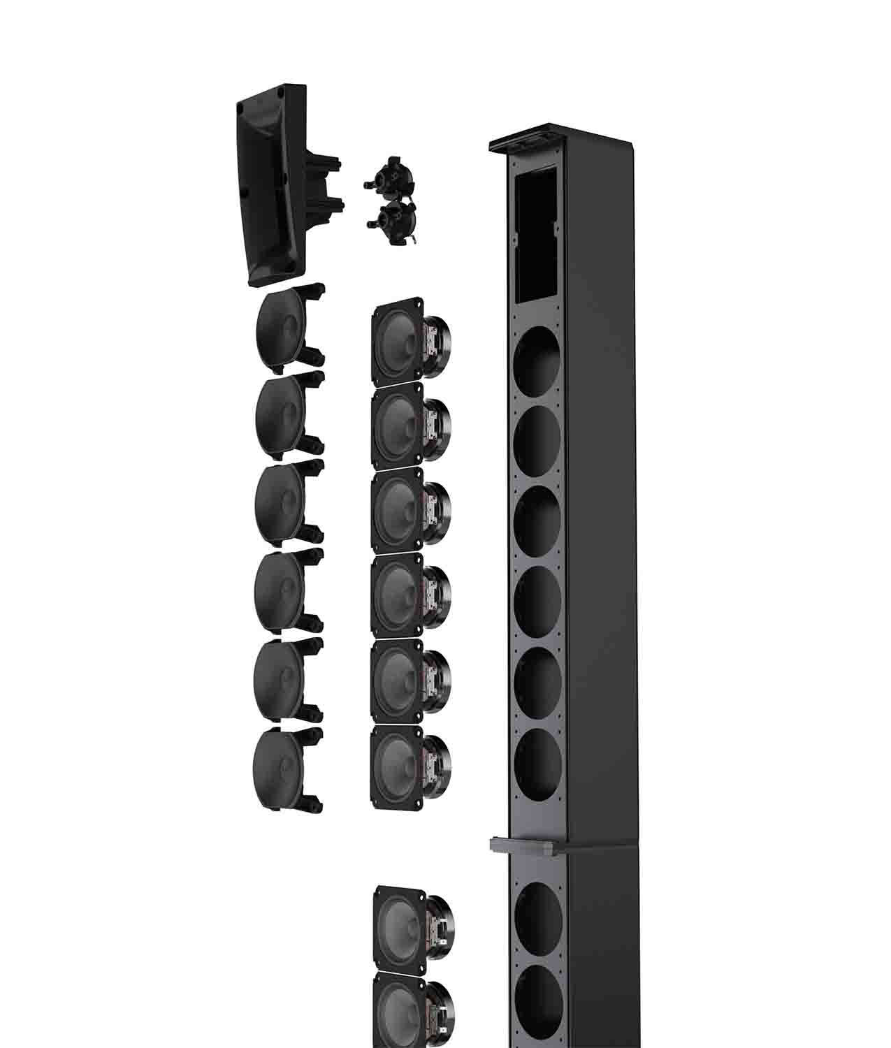 B-Stock: LD System MAUI 28 G3 Compact Cardioid Powered Column PA System - Black by LD Systems