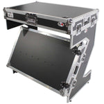 ProX XS-ZTABLE JR, Portable DJ Workstation & Flight Case Table With Wheels - Hollywood DJ