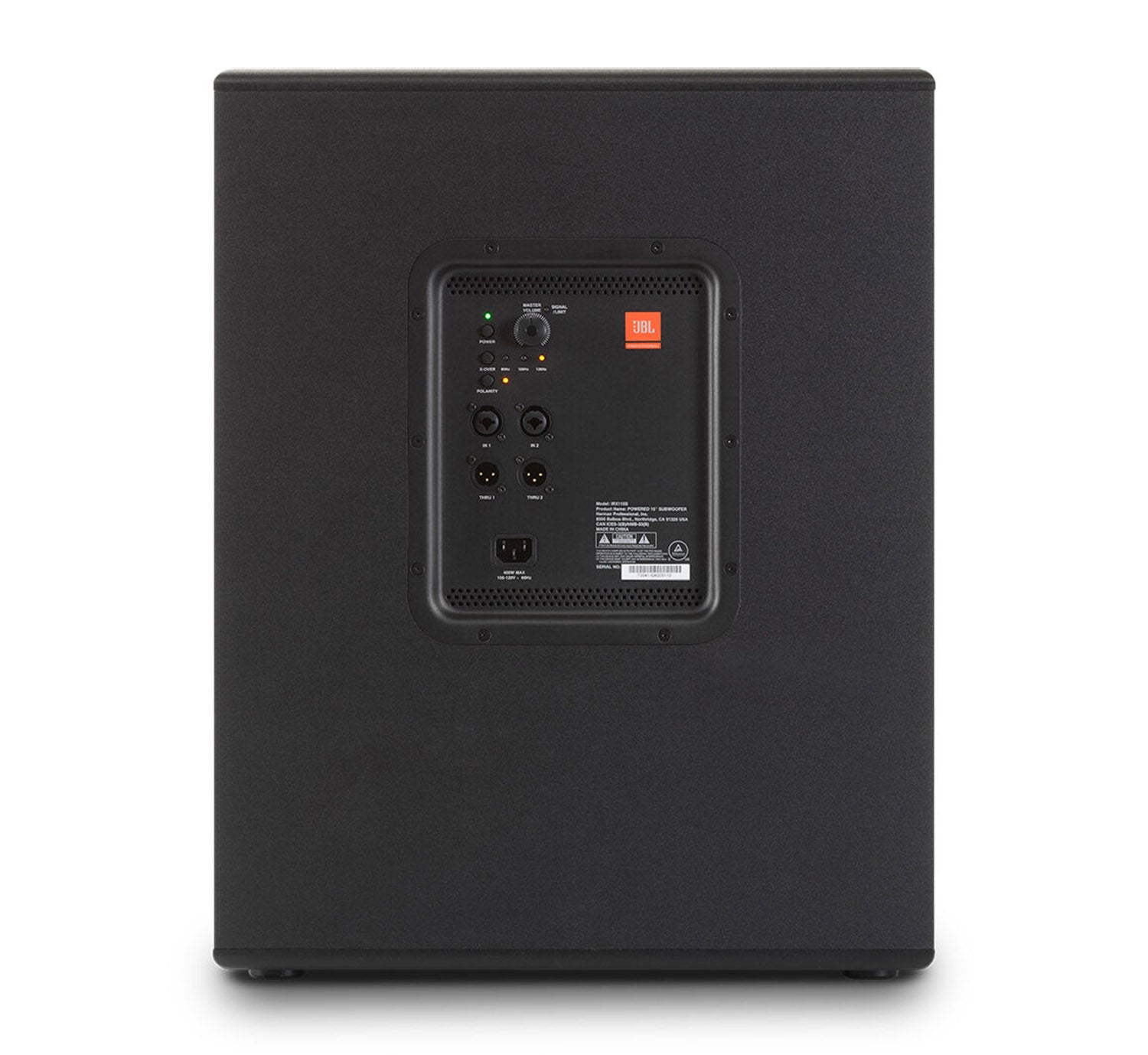 JBL IRX115S/BT Compact Powered 15-Inch Portable Subwoofer - Hollywood DJ