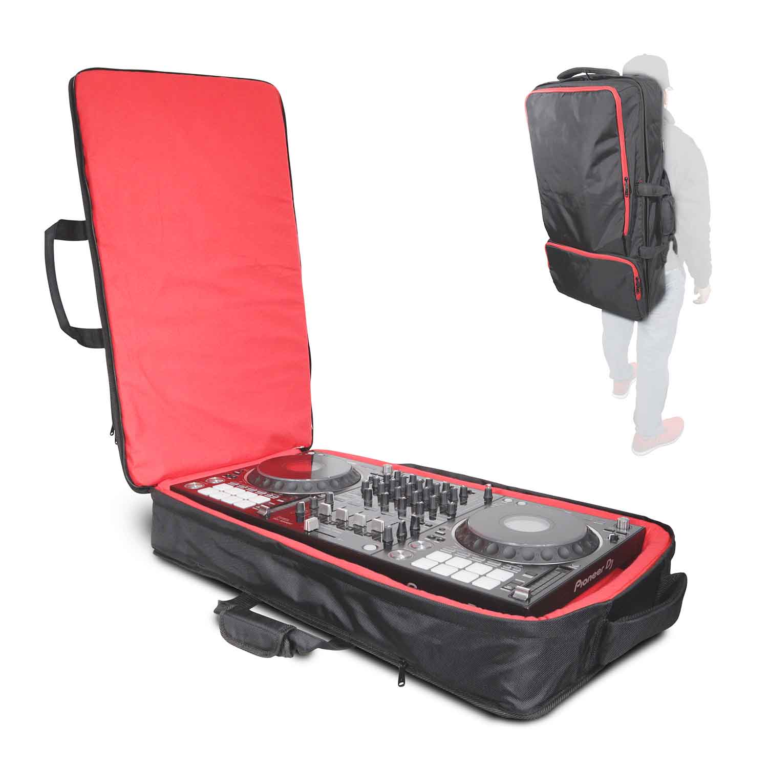 B-Stock: ProX XB-DJBPL, ZeroG Lightweight Backpack for Pioneer DDJ-REV7, DDJ-FLX10, RANE ONE, DDJ-1000 / SRT and Similar Sized DJ Controllers ProX Cases