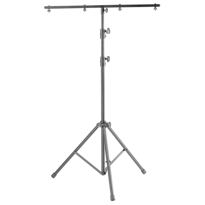 Odyssey LTP6, 9′ Tall Black Lighting Tripod Stand with Top T-Bar - Hollywood DJ