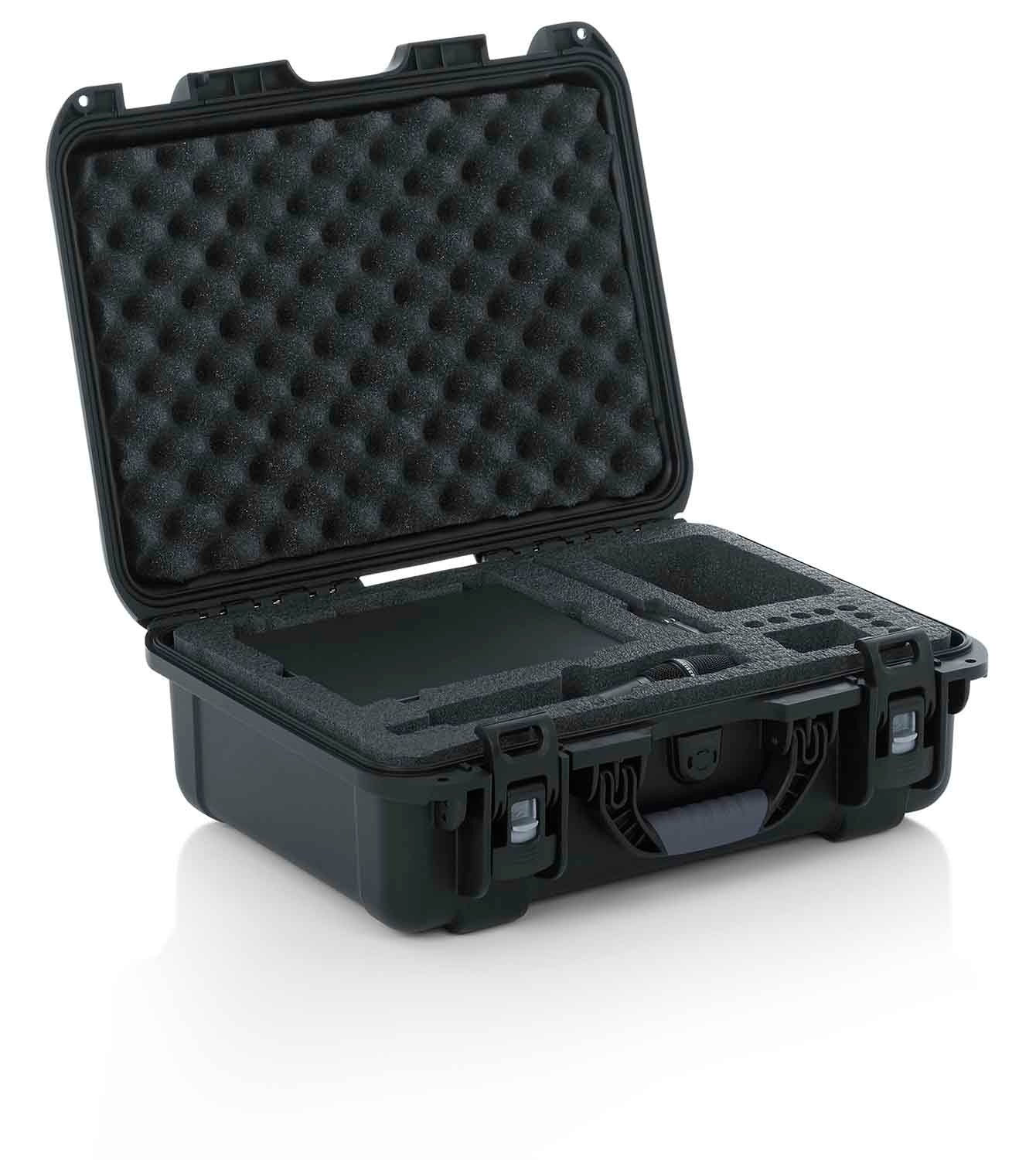 Gator Cases GU-MIC-SENNEW-2 DJ Waterproof Case for Large Sennheiser EW Wireless Systems Gator Cases