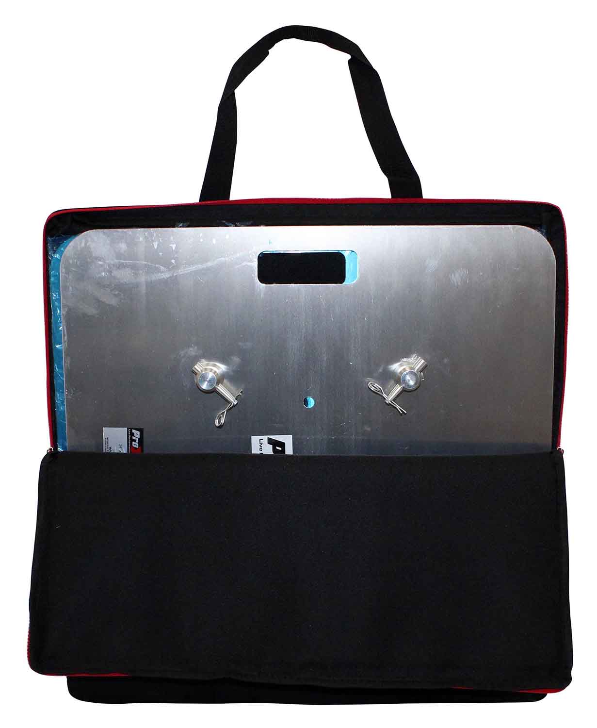 ProX XB-BP24TB Padded Gig Bag Fits Two 24x24 Truss Base Plate - Hollywood DJ
