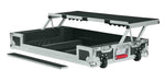 Gator Cases G-TOURDSPNS7II Road Case Custom for Numark NS7II Controller with Sliding Laptop Platform - Hollywood DJ