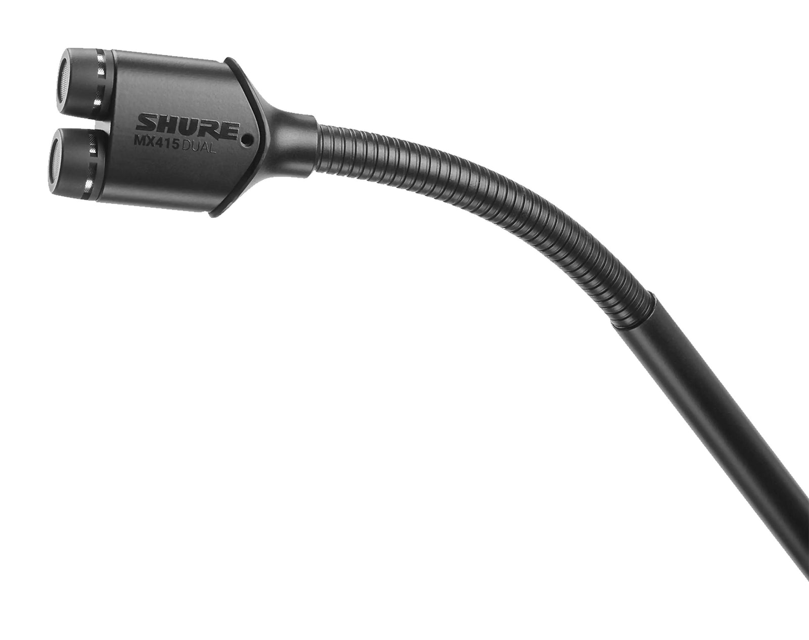 Shure MX415DUAL/C, 15-Inch Micro Flex Dual-Cardioid Gooseneck Microphone with Inline Preamps by Shure