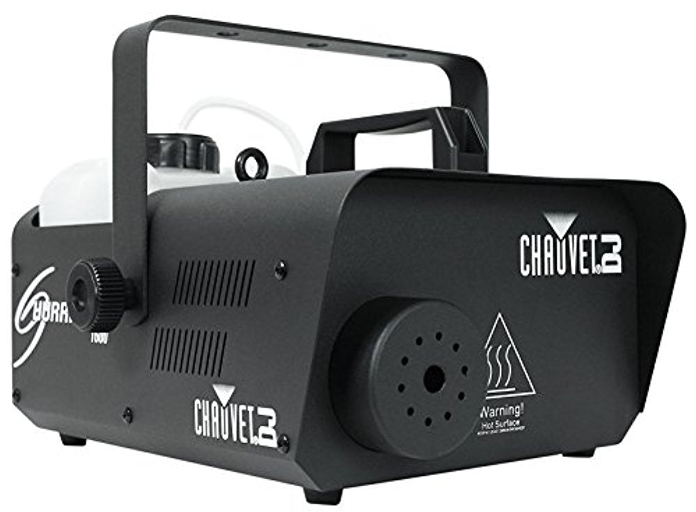 Chauvet DJ H1600 Hurricane 1600 DMX Fog Machine+Remote+Transmitter Motion Sensor - Hollywood DJ