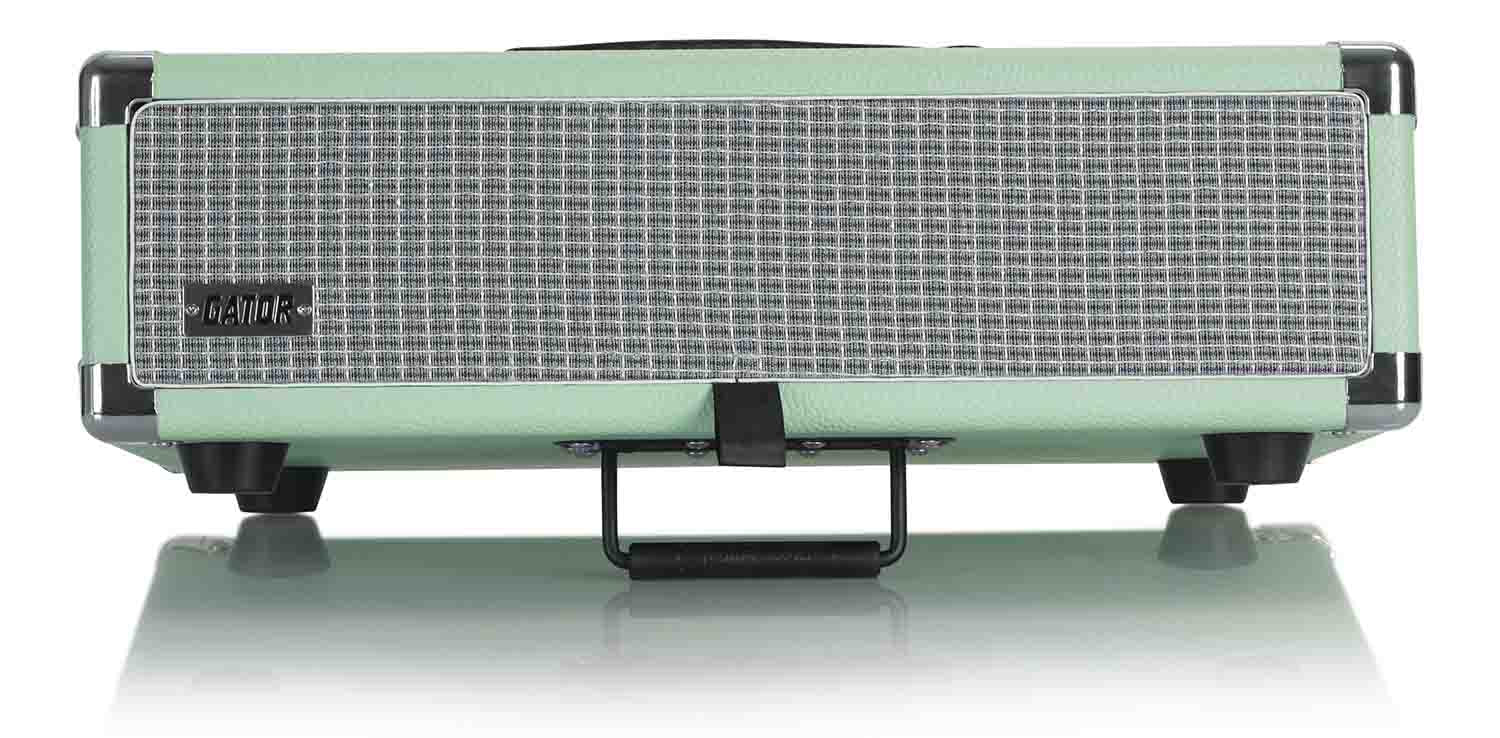 Gator Cases GR-RETRORACK-2SG Vintage Amp Vibe Rack Case - 2U Seafoam Green - Hollywood DJ