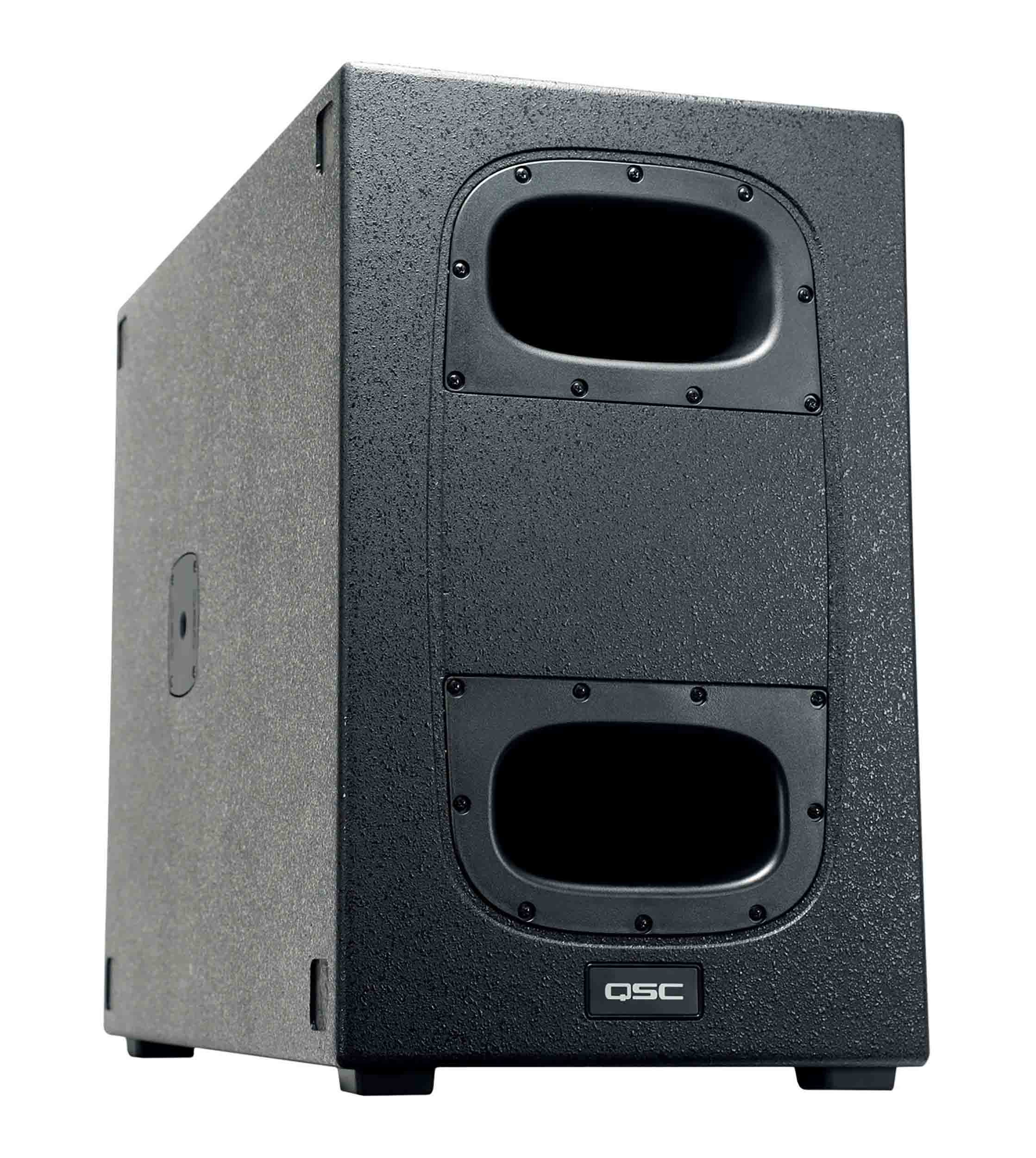QSC KS212C Powered Subwoofer 3,600W Dual 12 Inch Cardioid Directional - Hollywood DJ