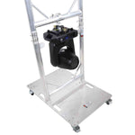 ProX XT-GRU-PKGX3, Truss Modular 3X Rapid U Grid Trio Package with Rolling Aluminum Baseplate - Hollywood DJ