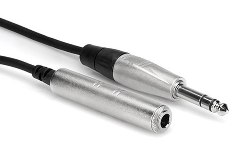 Hosa HXSS-0, REAN ¼-Inch TRS Male to ¼-Inch TRS Female Pro Headphone Extension Cable Hosa