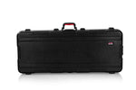 Gator Cases GTSA-KEY61 Keyboard Case for 61-note Keyboards with Wheels - Hollywood DJ