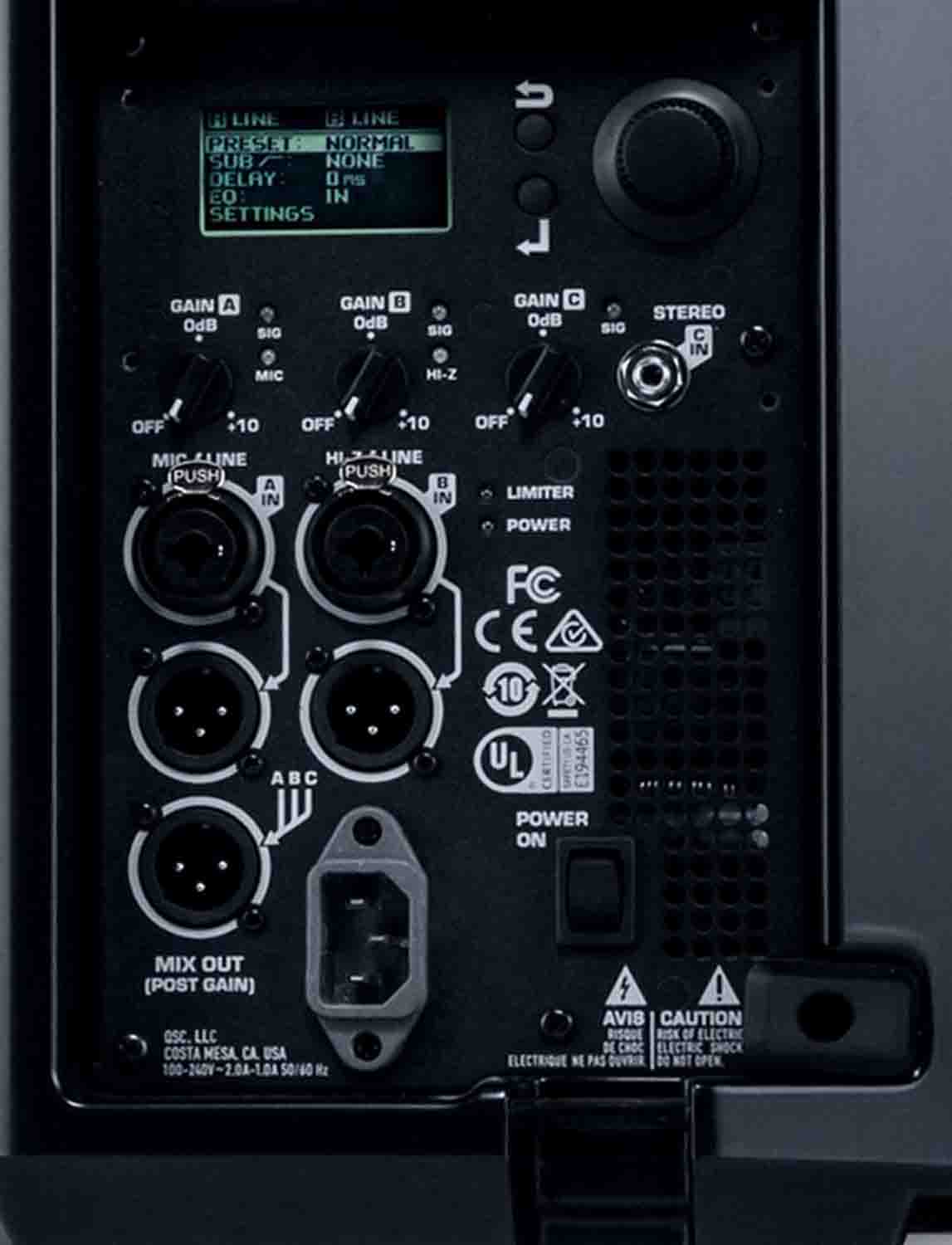 QSC K12.2 2000W 12-Inch 2-Way Active Loudspeakers - Hollywood DJ