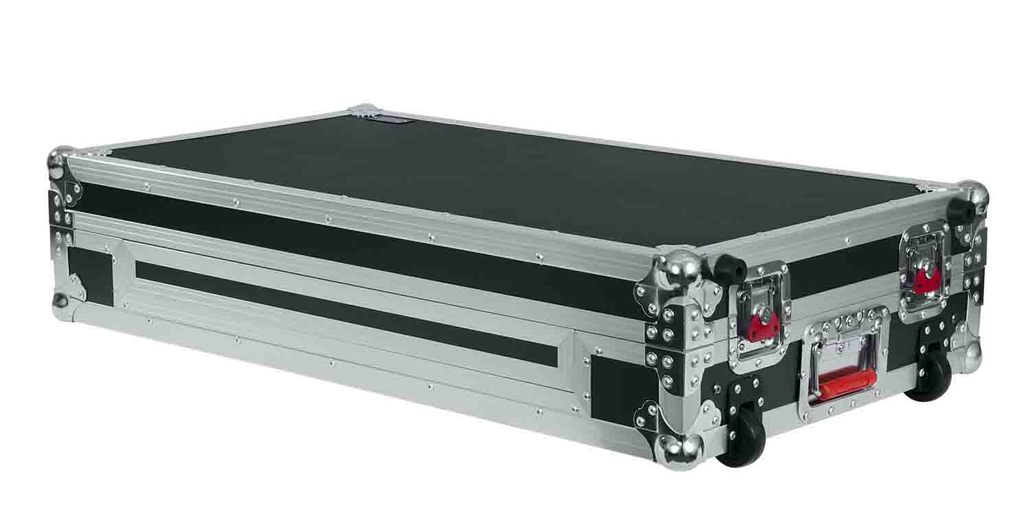 Gator Case G-TOURDSPDDJSZRZ G-TOUR Road Case for Pioneer DDJ-RZ/SZ Controller with Sliding Laptop Platform - Hollywood DJ