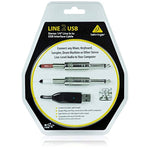 Behringer LINE-2-USB Setero 1/4 Line In to USB Interface Cable - Hollywood DJ