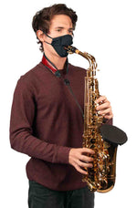 Gator Cases GBOM-XSMALLBK X-Small Wind Instrument Face Mask - Hollywood DJ