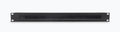 On Stage RPBR1000, 1U Rack Brush Panel - Black On-Stage