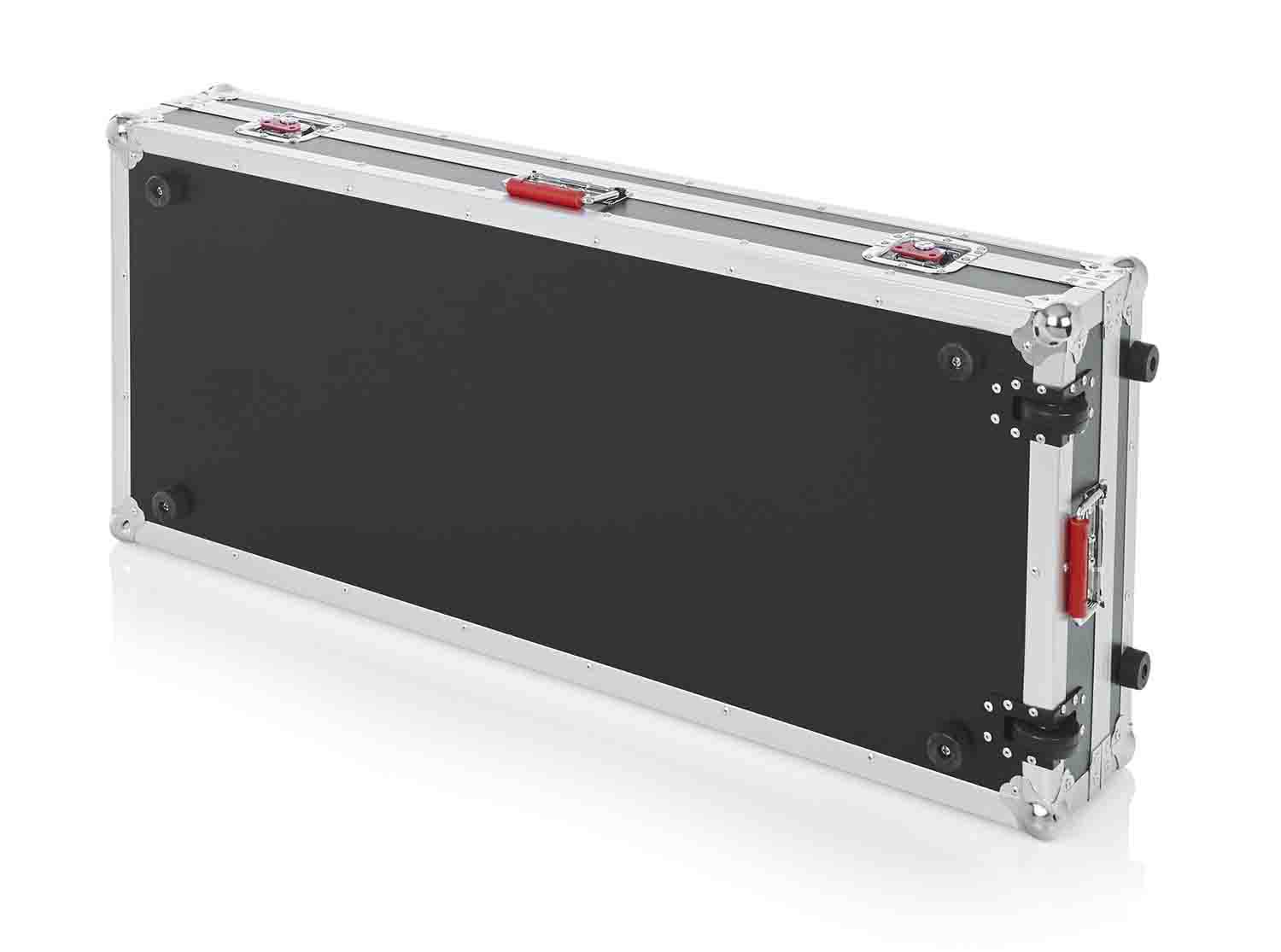 Gator Cases G-TOUR 61V2 Road Case for 61 Note Keyboards with Wheels - Hollywood DJ