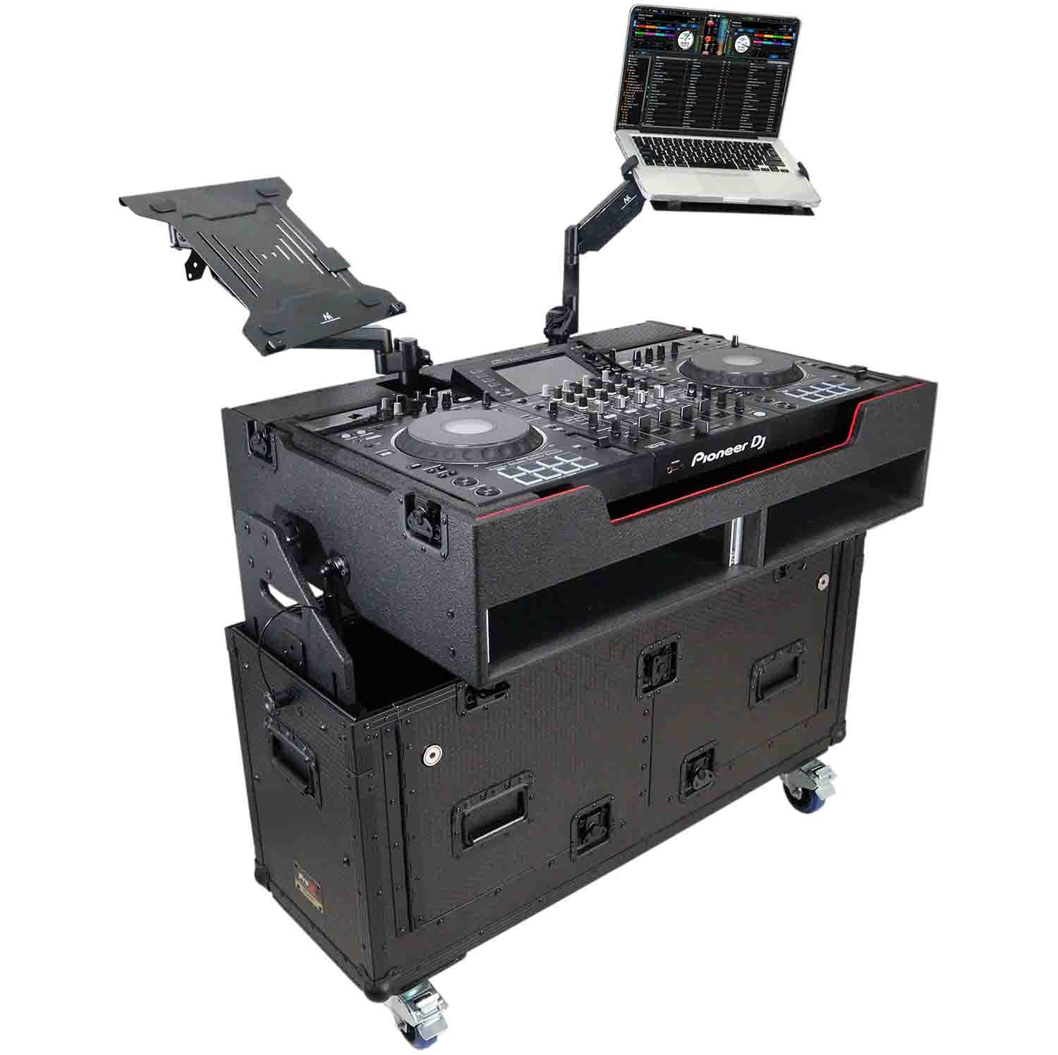 ProX XZF-UCXX Flip-Ready DJ Lift Case for Pioneer XDJ-XZ DDJ-SZ2 DDJ-SX3 DDJ-1000 / SRT - Hollywood DJ