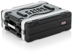 Gator Cases GR-3S Shallow Molded 3U Audio Rack Case 14.25″ Deep - Hollywood DJ